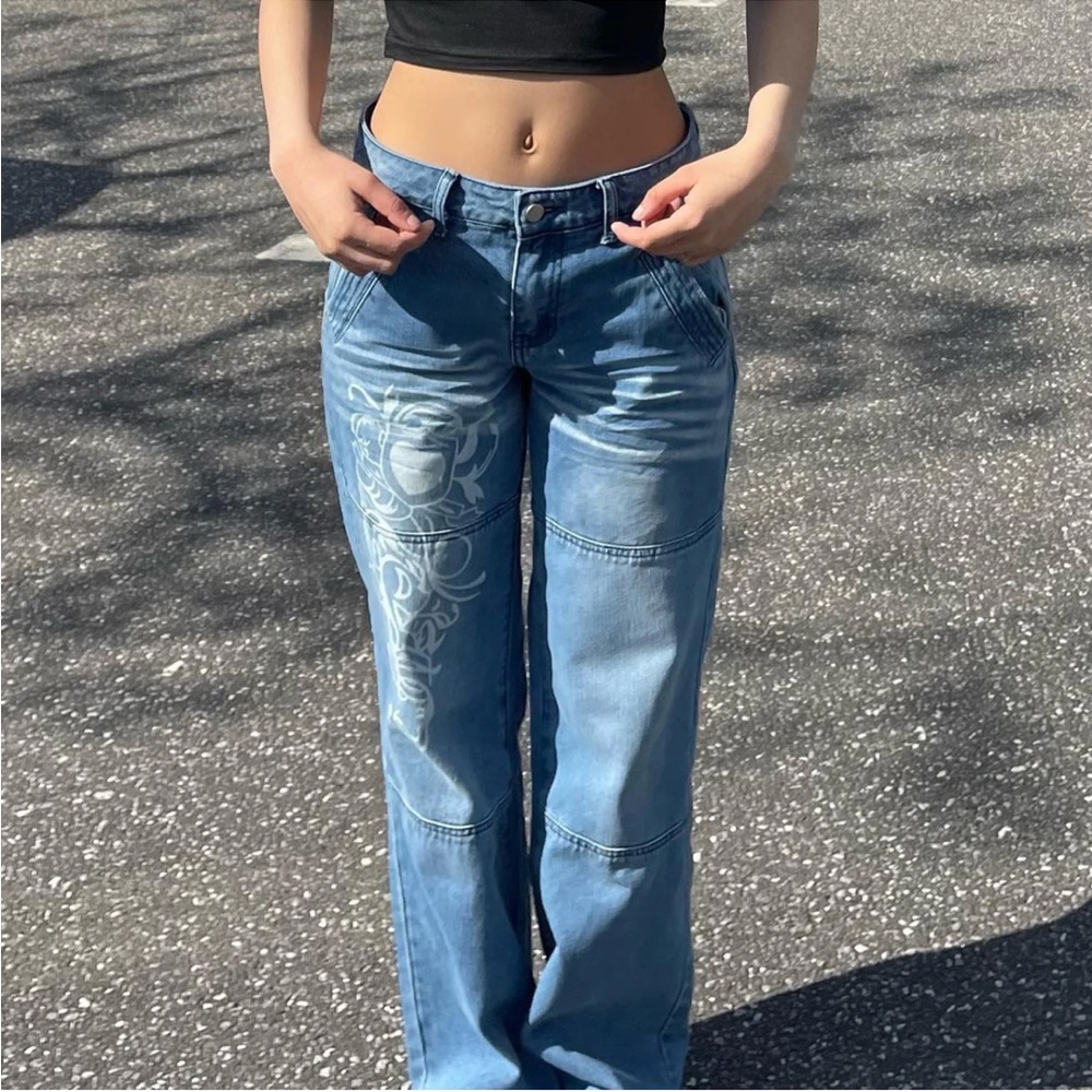 Emmiol Women’s Low Rise Cargo Jeans
